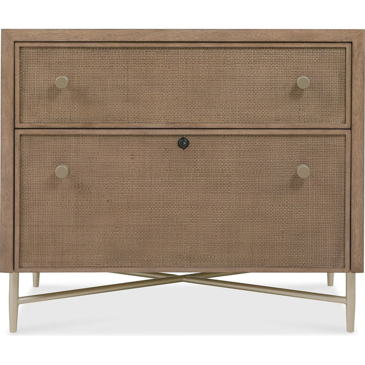 File Storage Sonnet Lateral File - Medium Wood