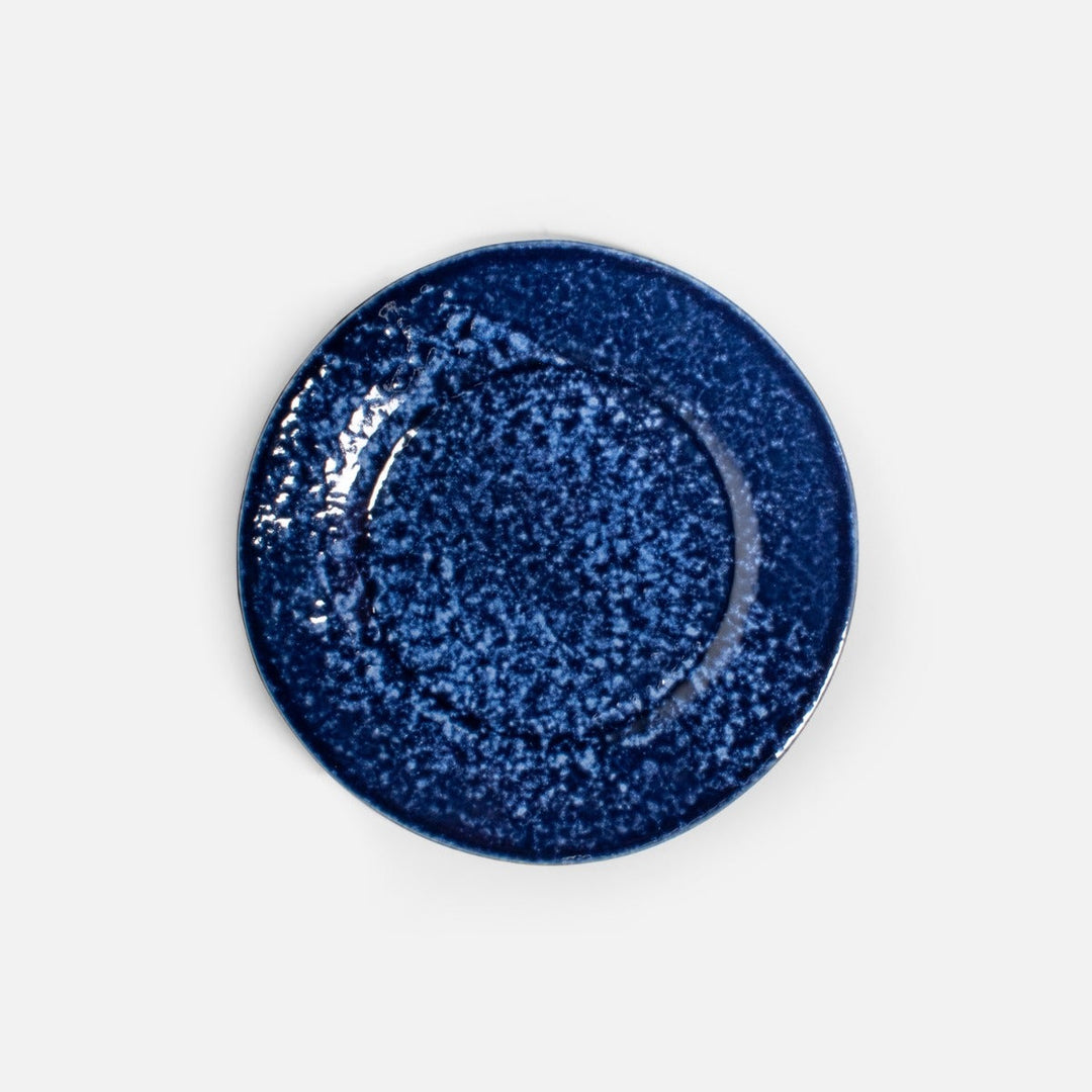 Isla Spotted Navy Dinner Plate Pack/4
