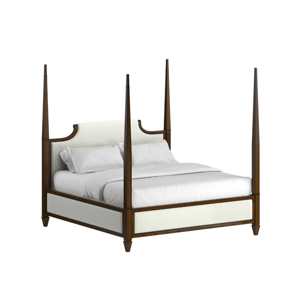 Eave Queen Upholstered Bed — Hazelnut