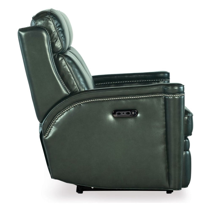 Tennyson Power Loveseat with Power Headrest - Green