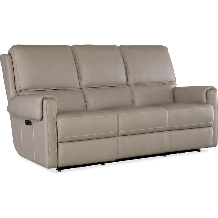 Sofas: Recliners Bishop Sofa with Power Recline & Power Headrest - Grey