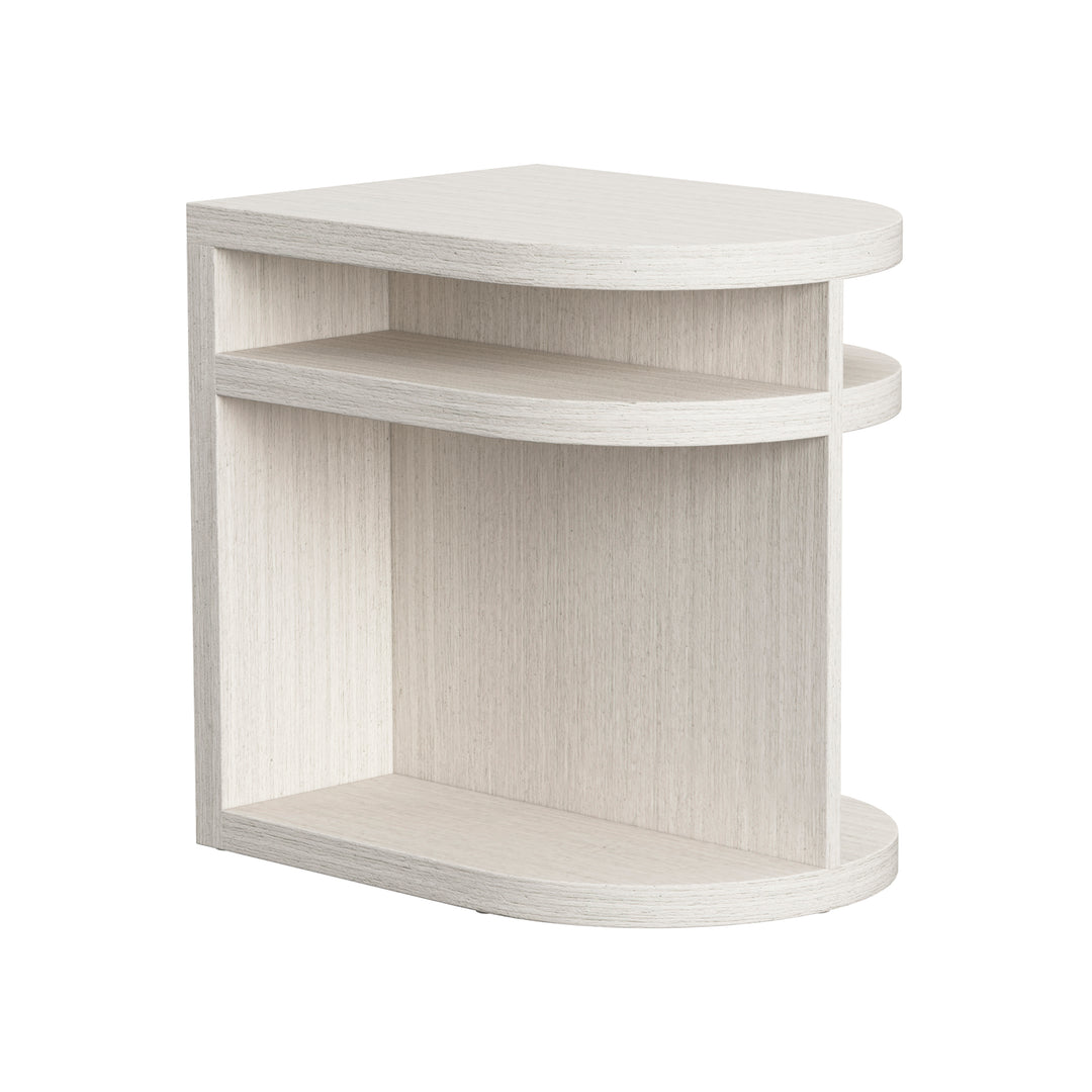 Stratum Side Table with Shelves
