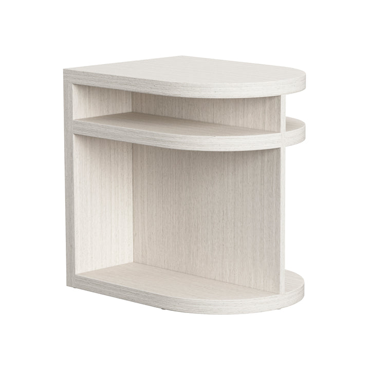 Stratum Side Table with Shelves