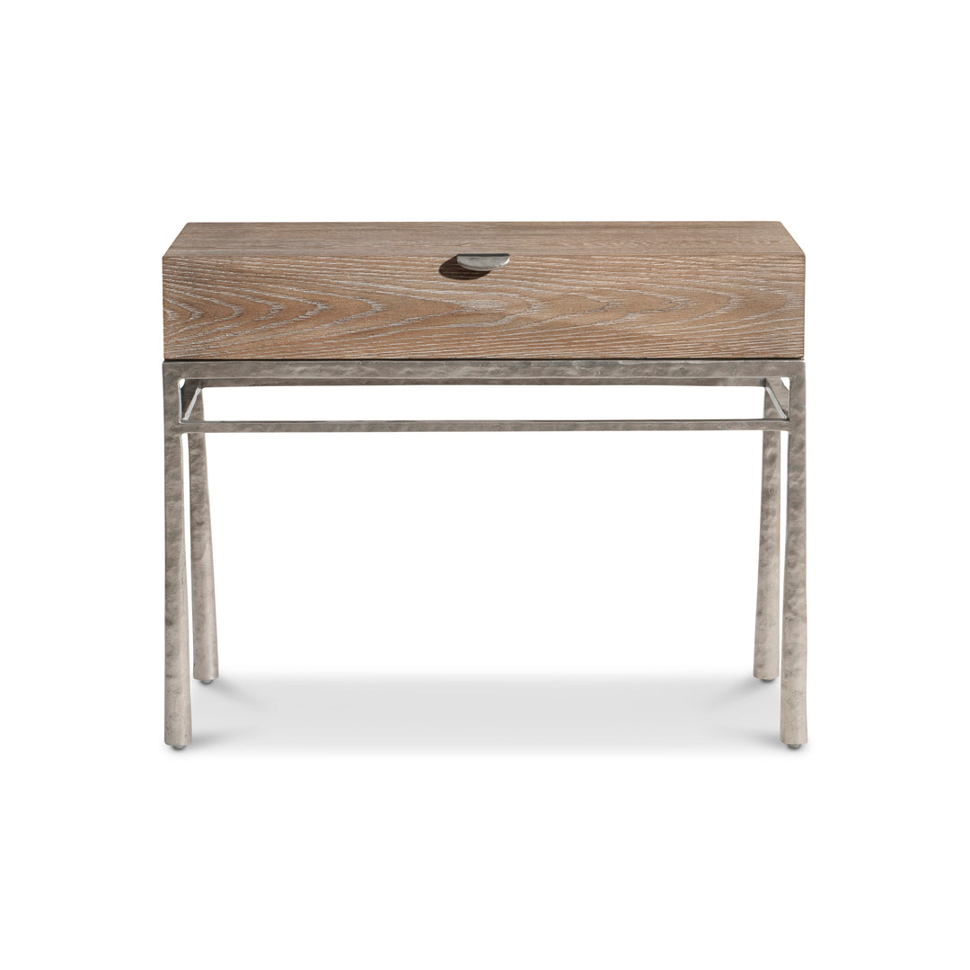Aventura Nightstand with Metal Frame