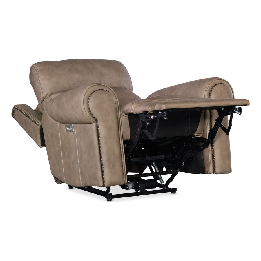 Lounge Chairs: Recliners Summit Power Recliner with Power Headrest & Lumbar - Brown
