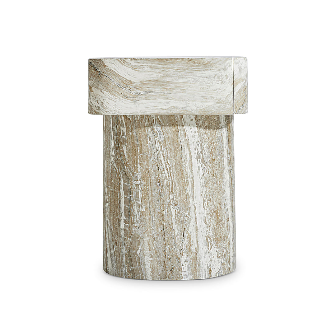 Arcadia Faux Stone Nightstand