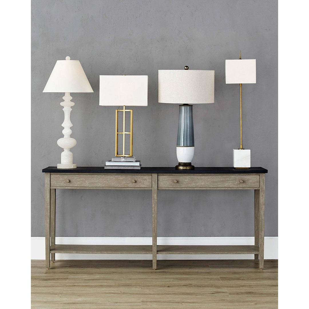 Farrington White Table Lamp