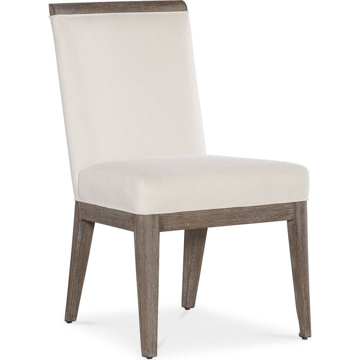 Dining Chairs Modern Mood Upholstered Side Chair - Dark Wood