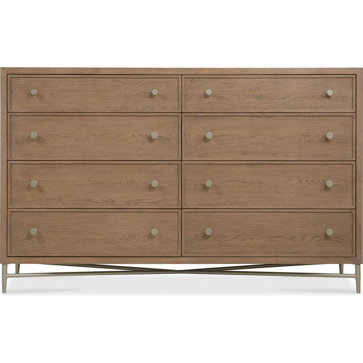 Dressers & Chests Sonnet Eight-Drawer Dresser - Medium Wood