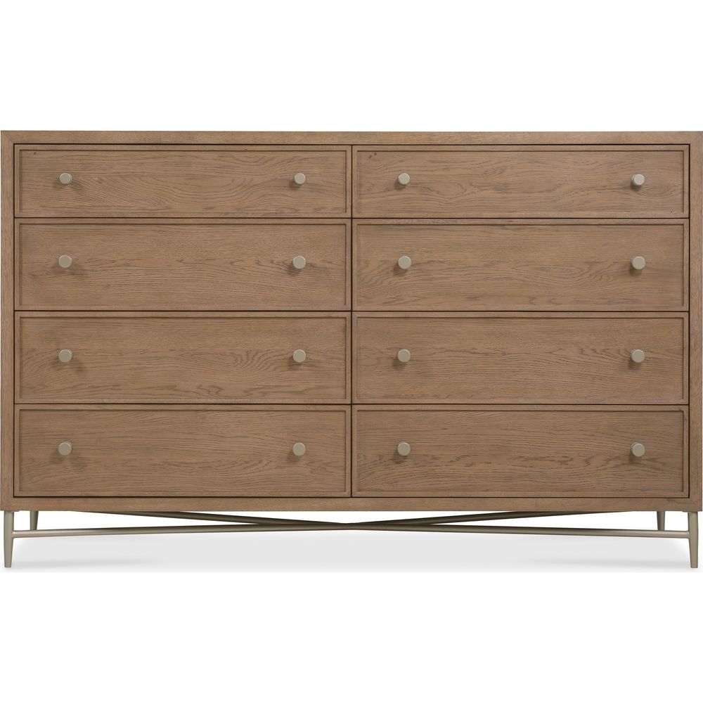 Dressers & Chests Ballad Eight-Drawer Dresser - Medium Wood