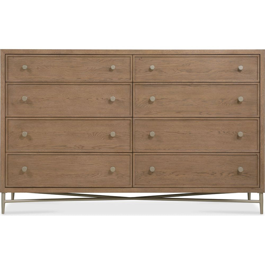 Dressers & Chests Ballad Eight-Drawer Dresser - Medium Wood