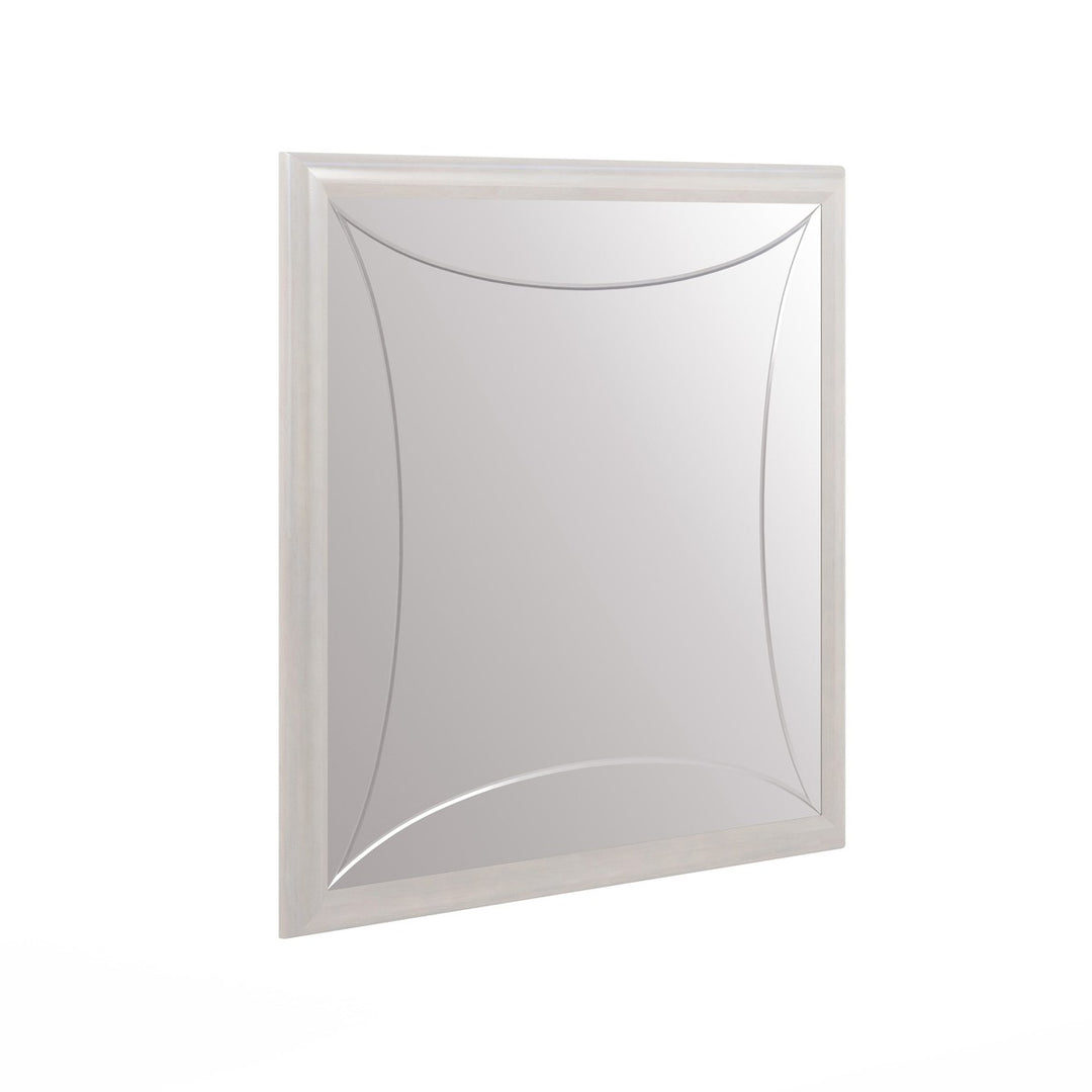 Mezzanine Square Mirror - Grey