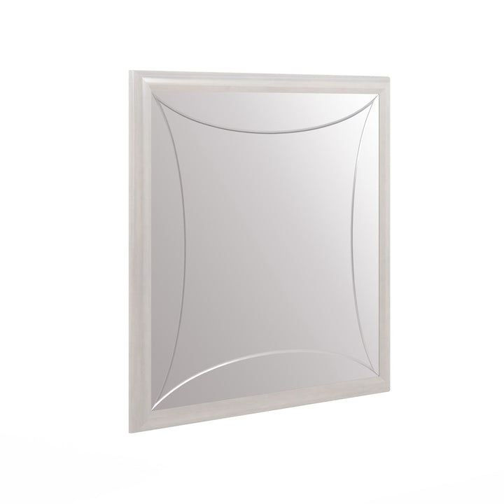 Mezzanine Square Mirror - Grey