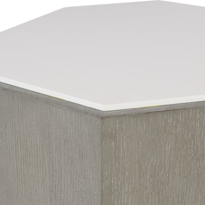 Avenue Hexagon Accent Table
