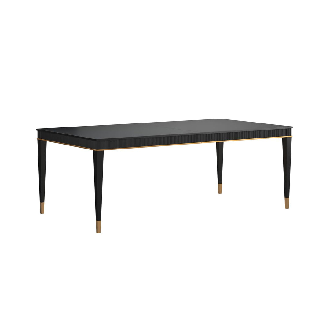 Boulevard Rectangular Dining Table — Raven Black