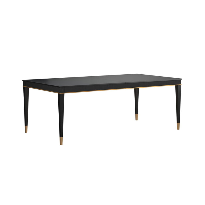 Boulevard Rectangular Dining Table — Raven Black