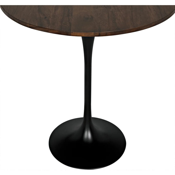 Laredo Bar Table-Noir-NOIR-GBAR005DW-36-Outdoor Bar TablesDark Walnut-3-France and Son