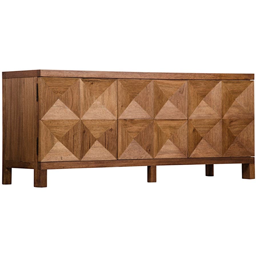 Quadrant 3 Door Sideboard by Noir Sideboards & Credenzas NOIR-GCON231EB ...