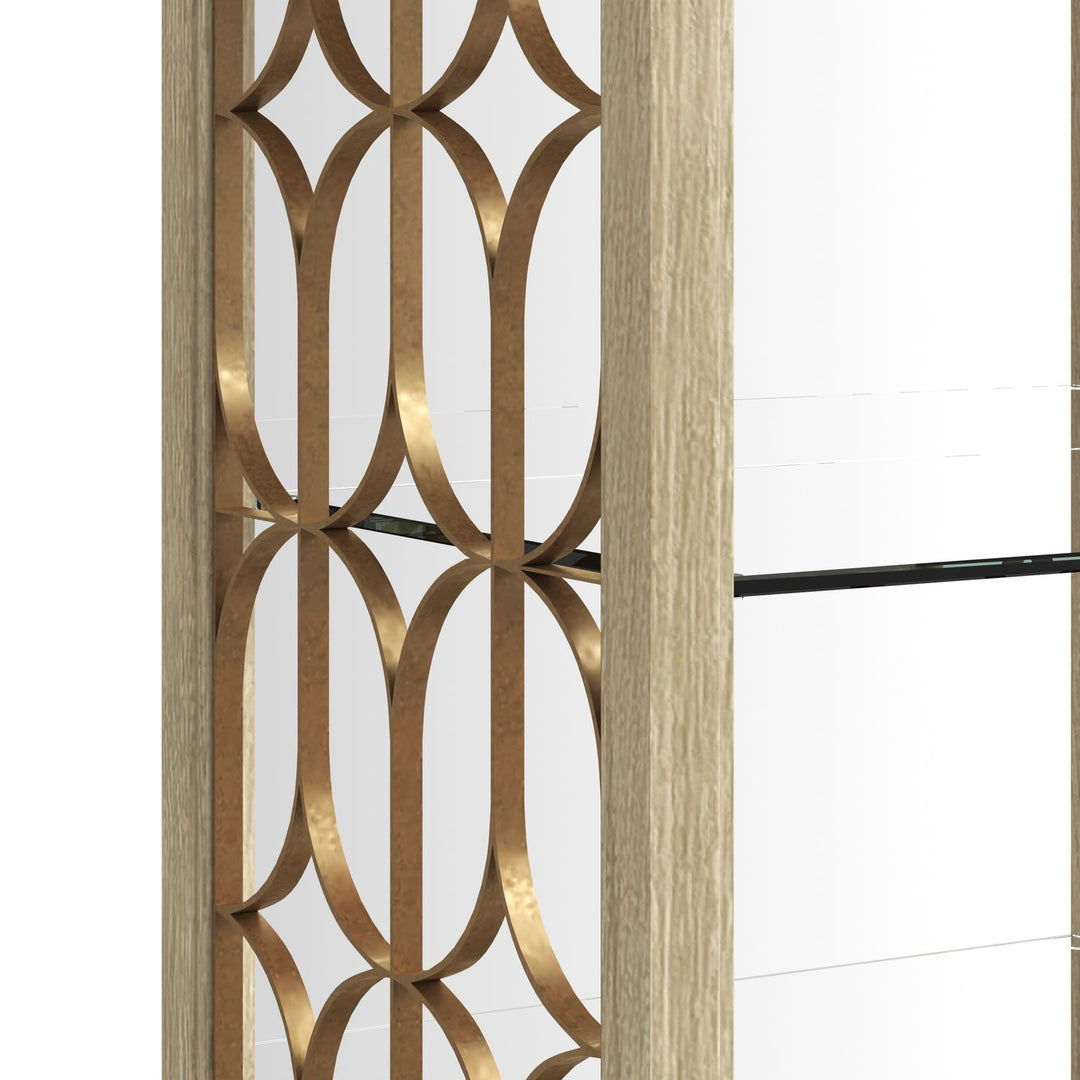 Eave Etagere/Bookcase Sundrenched Oak
