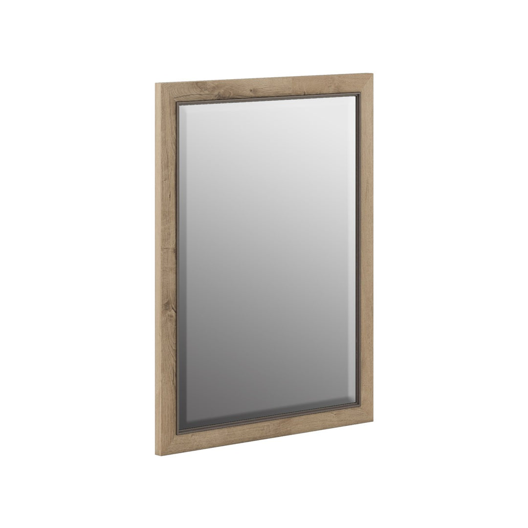 Garrison Landscape Mirror - Brown