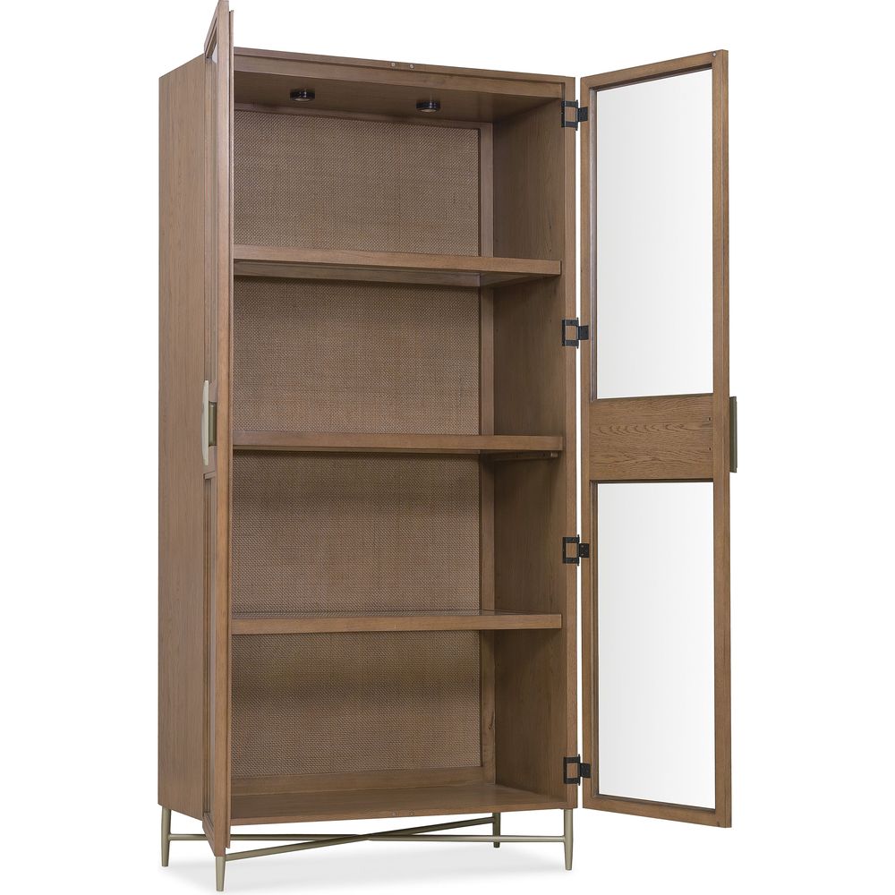 Ballad Display Cabinet - Medium Wood