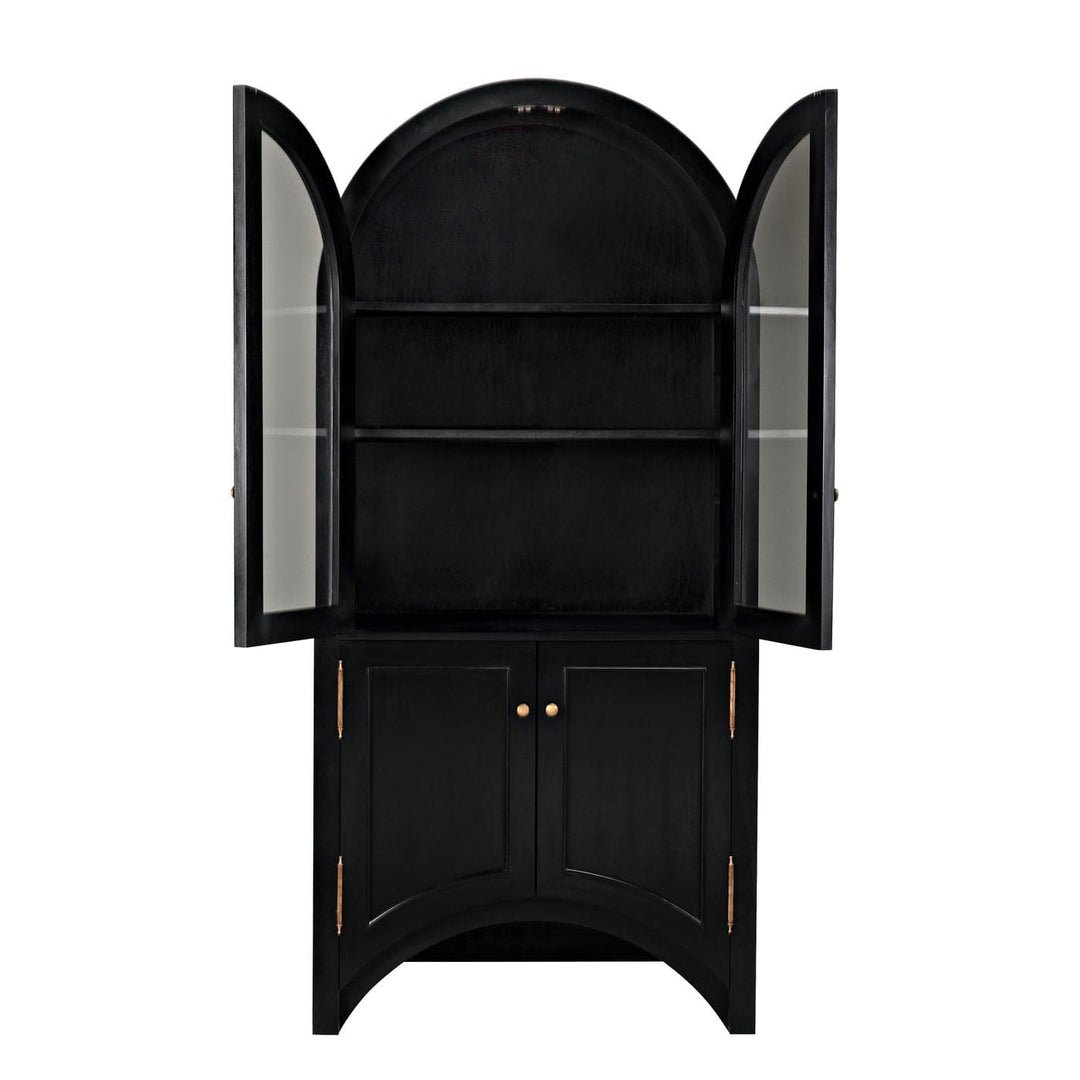 Haring Hutch-Noir-NOIR-GHUT162HB-Bookcases & Cabinets-3-France and Son