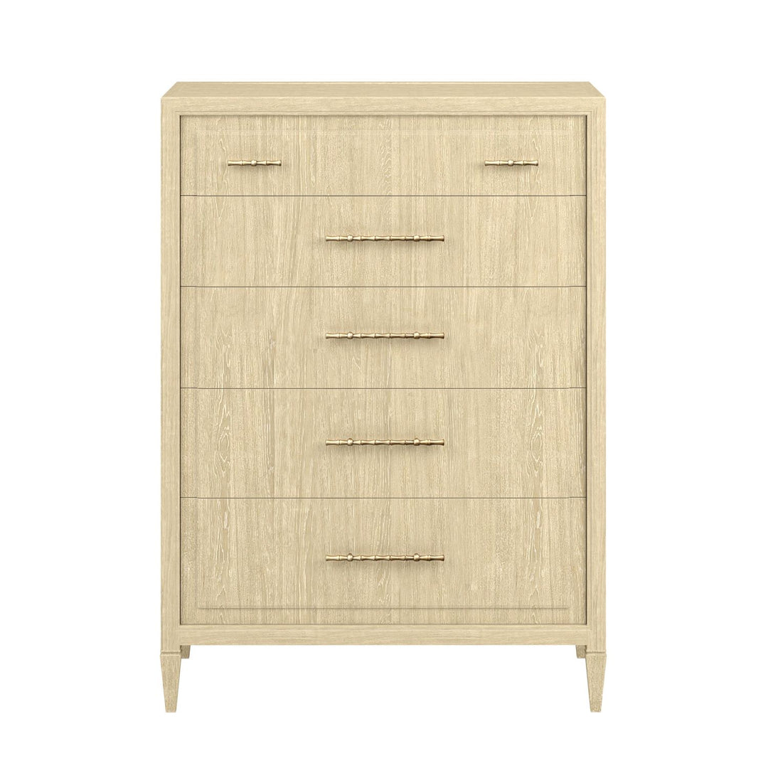 Eave 5 Drawer Chest — Sundrenched Oak