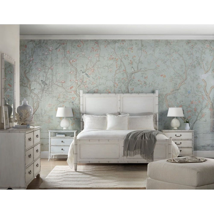Beds Theodore King Panel Bed - Whites/Creams/Beiges