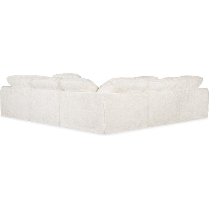 Sectionals Barefoot 5-Seat Sectional - White