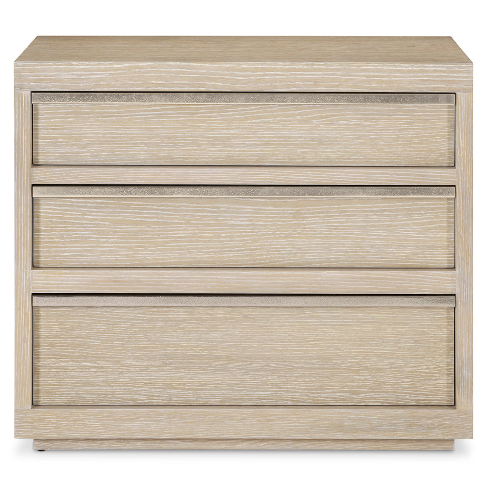 Solaria 3-Drawer Nightstand