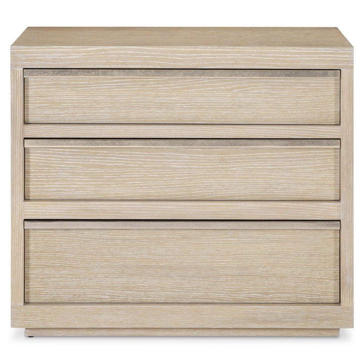 Solaria 3-Drawer Nightstand