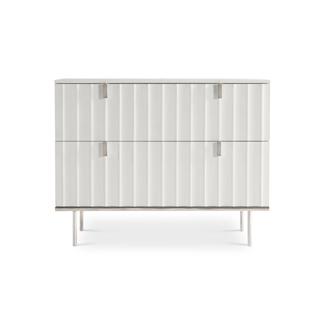 Modulum Faux Stone Nightstand