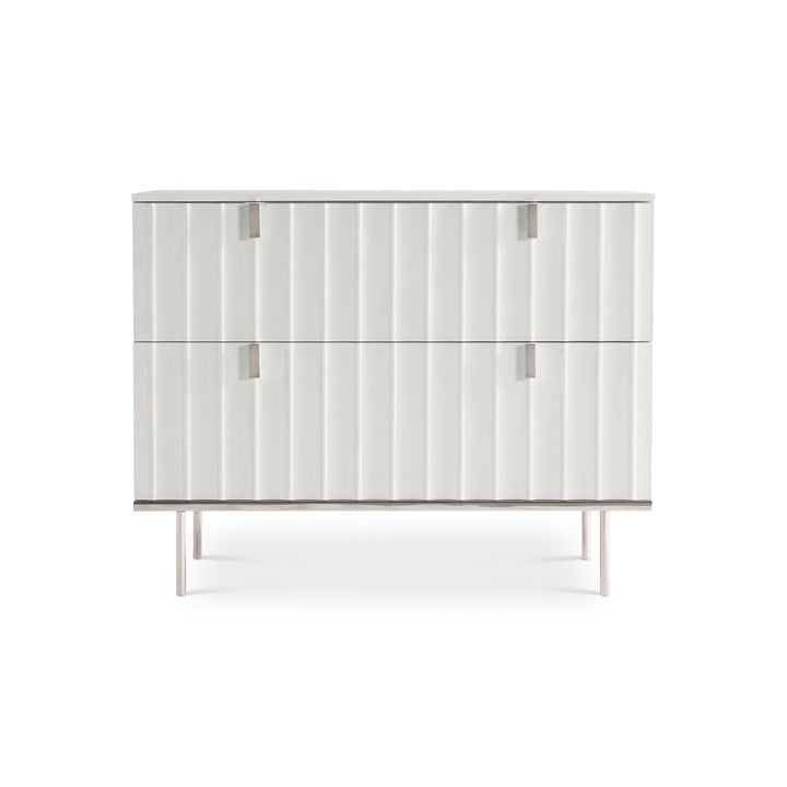 Modulum Faux Stone Nightstand