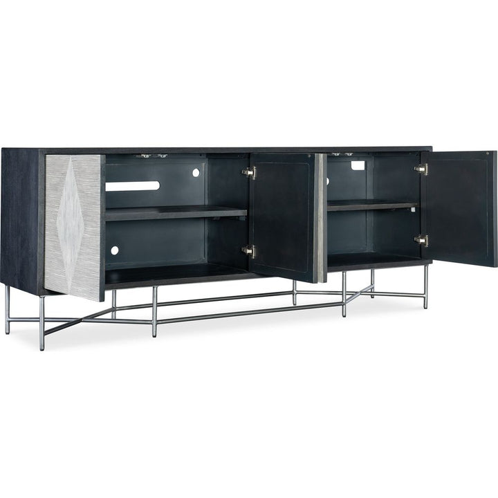 Sideboards & Credenzas Commerce & Market Fine Lines Credenza - Blacks