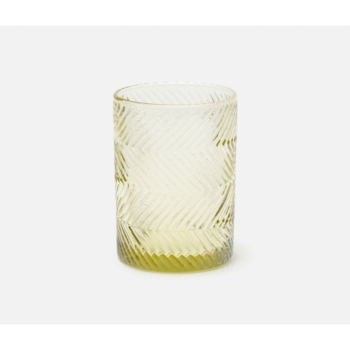 Finley Sage Green Tumbler Glass Hand Blown Pack/6