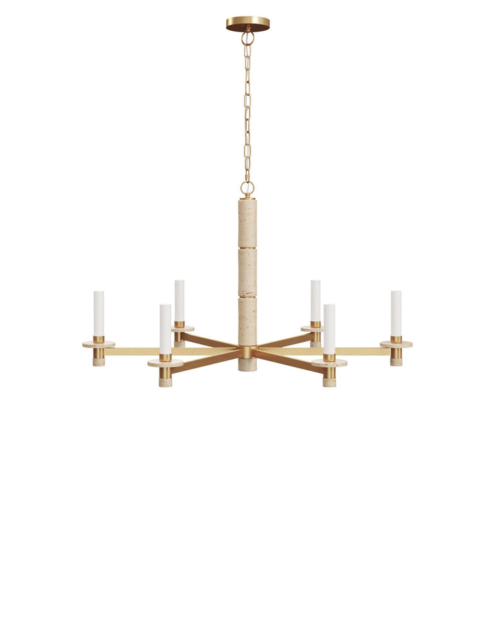 Chandeliers Marcelo Travertine Chandelier