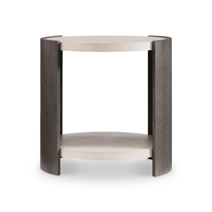 Prado Side Table in Porcini Finish
