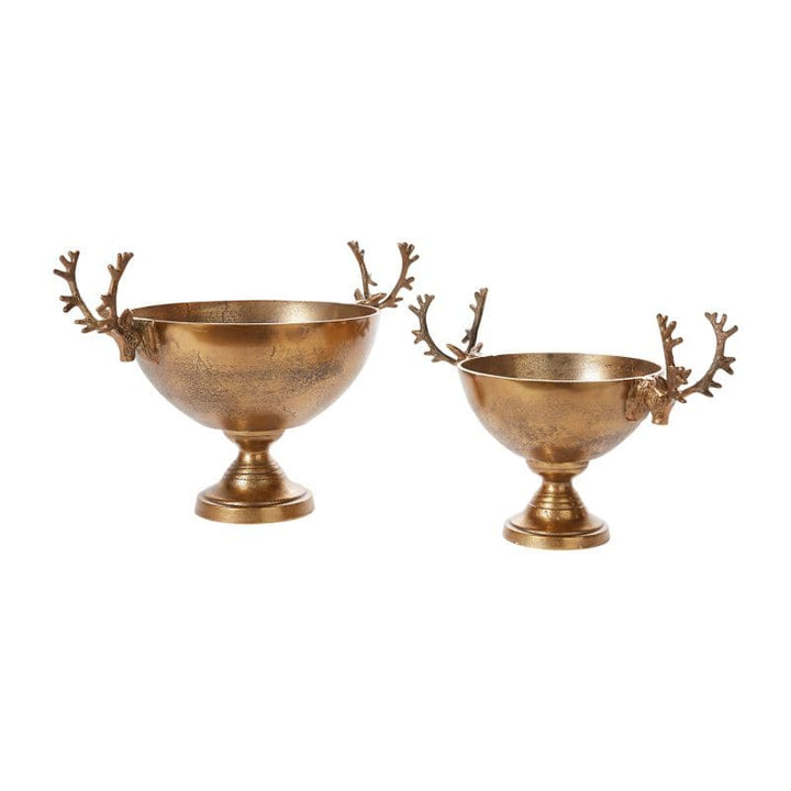 Golden Buck Bowl-Accent Decor-ACCENT-78485-Decorative ObjectsSmall-3-France and Son