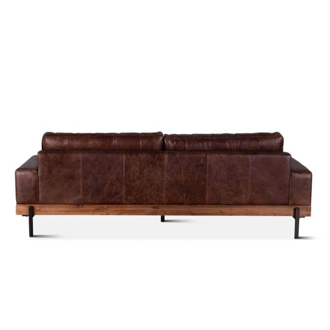 Portofino 94" Leather Sofa-Home Trends & Designs-HOMETD-GPF-ISOF-GEI-SofasGeisha Brown-2-France and Son