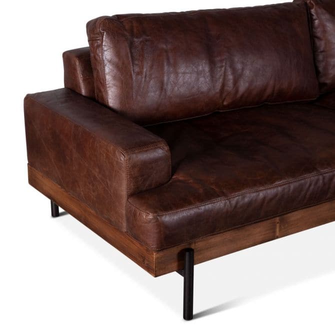 Portofino 94" Leather Sofa-Home Trends & Designs-HOMETD-GPF-ISOF-GEI-SofasGeisha Brown-6-France and Son