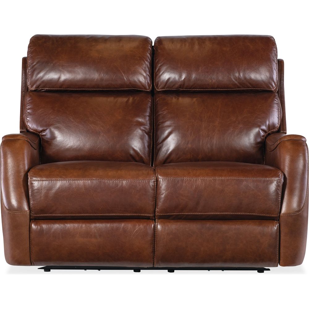 Sofas: Recliners Harlan Zero Gravity Loveseat with Power Recline & Power Headrest - Brown