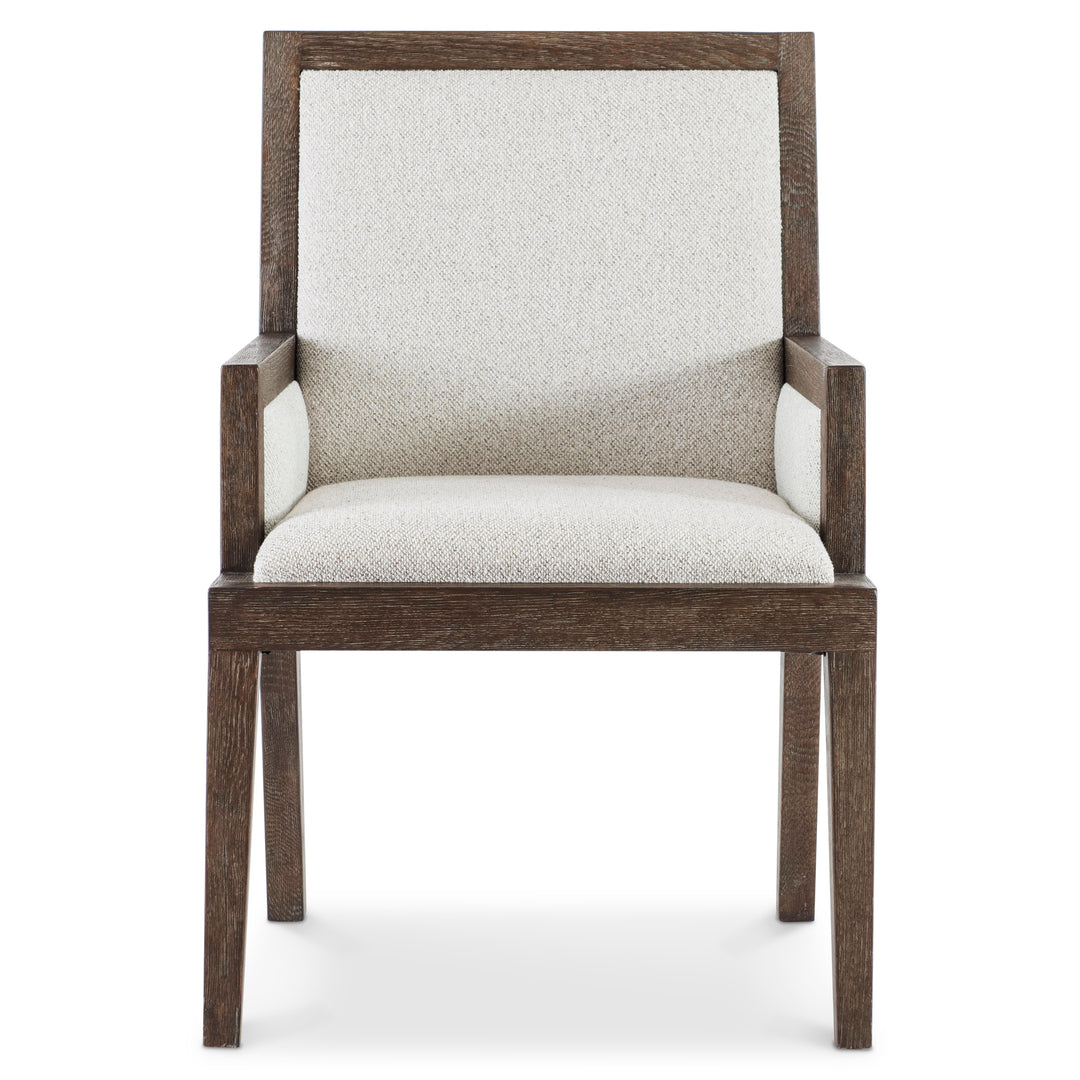 Outline Wooden Frame Arm Chair