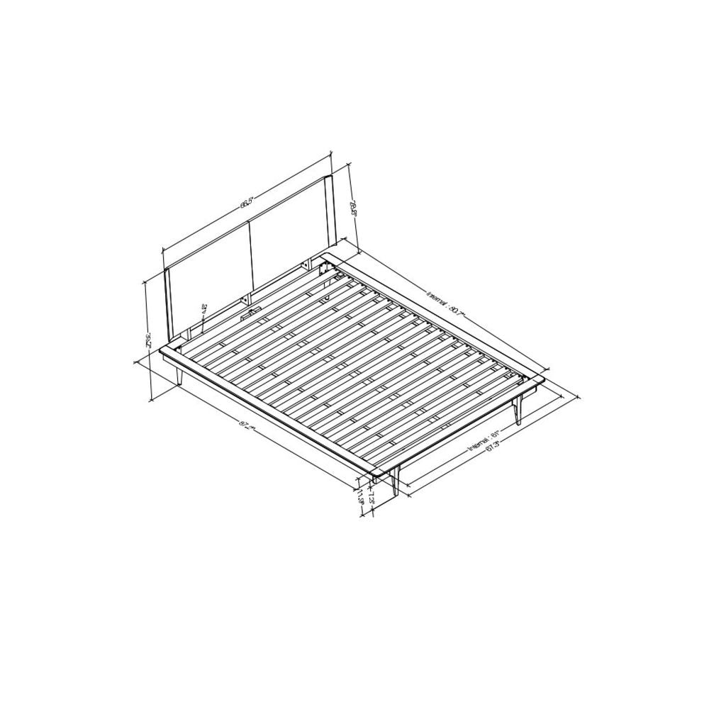 Grande Wood Bed