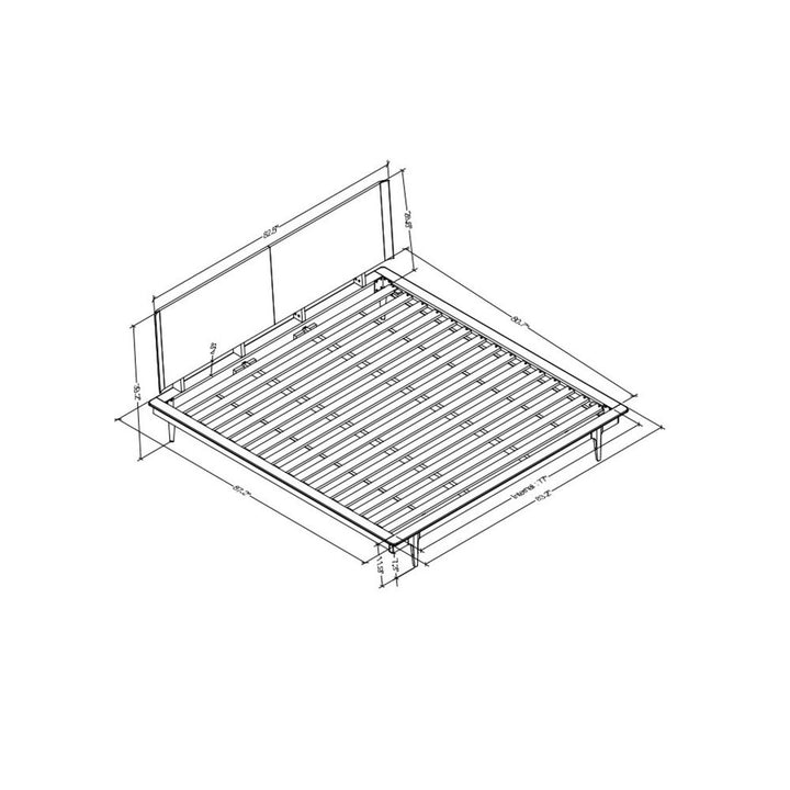 Grande Wood Bed