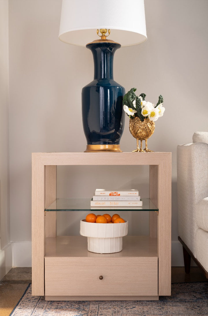 Girasol Vase, Blanc de Chine