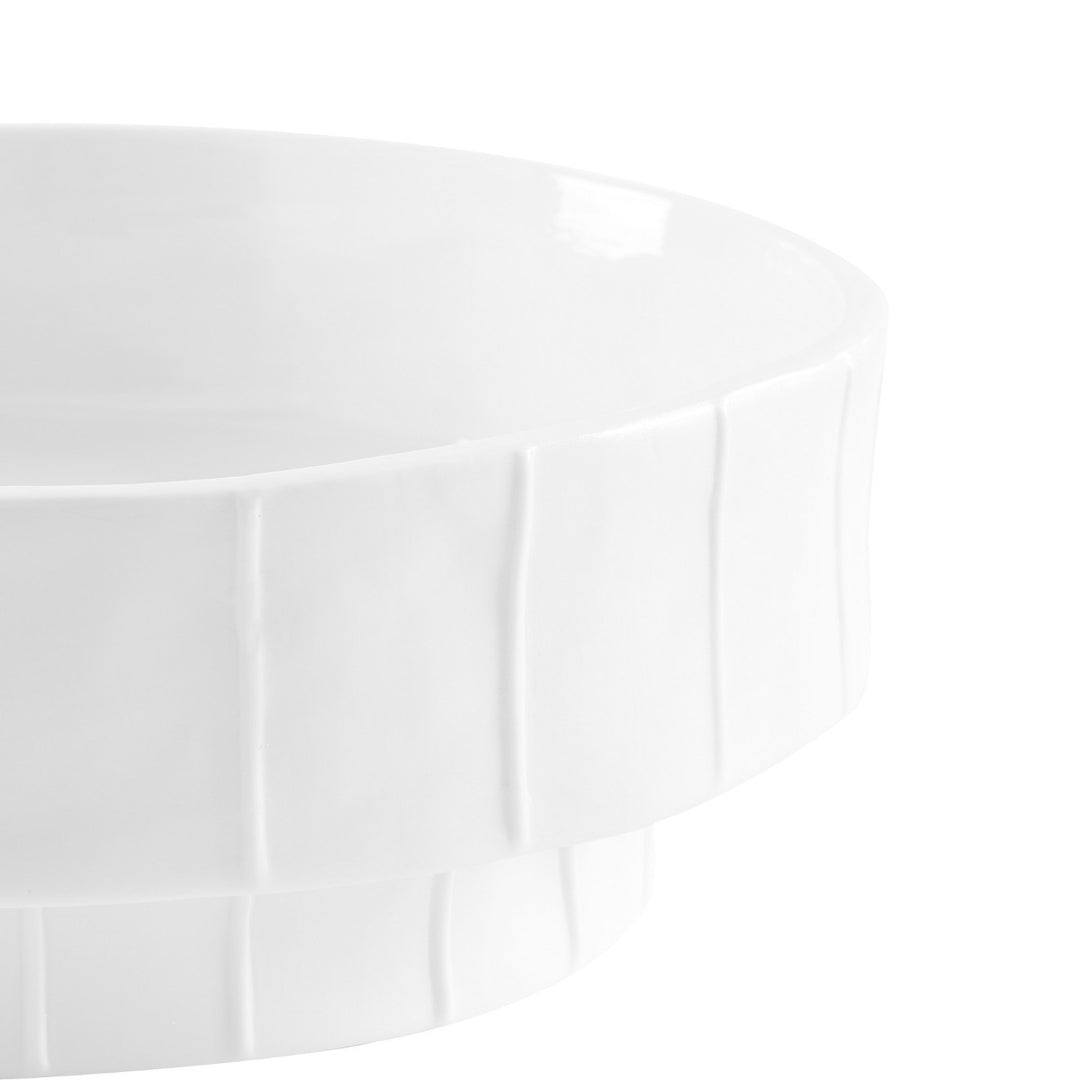 Girasol Large Vase, Blanc de Chine