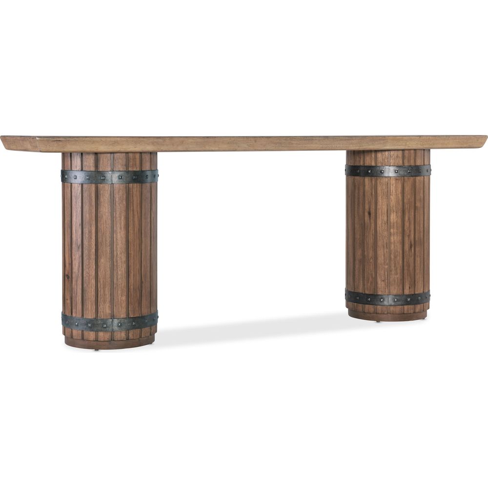 Console Tables Vineyard Row Console Table - Dark Wood