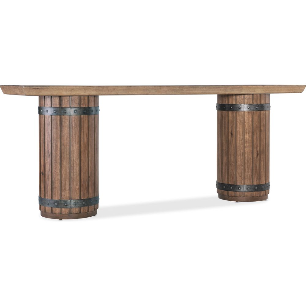 Console Tables Terrace Row Console Table - Dark Wood
