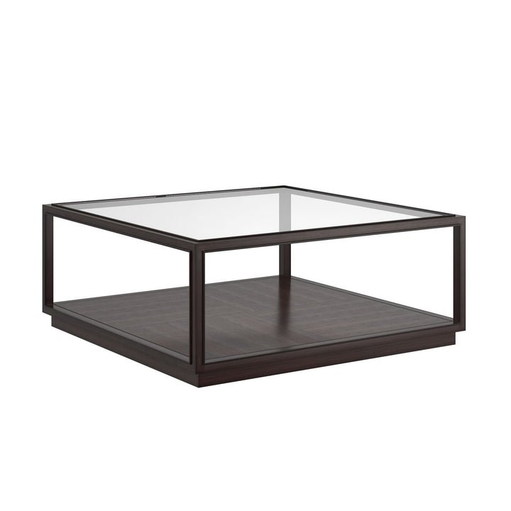 Glaze Square Cocktail Table Cola