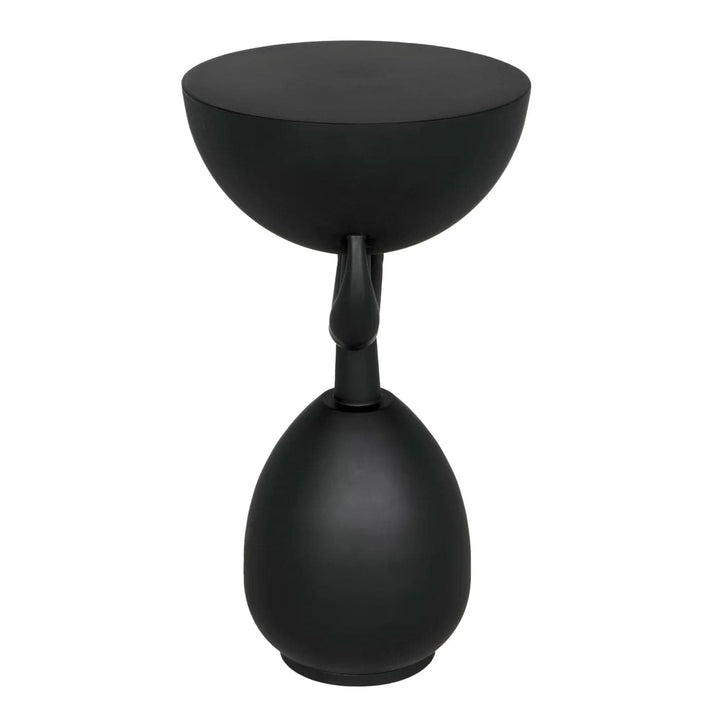 Africa Side Table - Metal-Noir-NOIR-GTAB992MTB-Side Tables-4-France and Son
